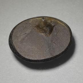 Saphir Étoilé Noire naturelle Coupe ovale, 2.25 ct, Opaque