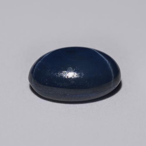 Saphir Étoilé Bleu crépuscule naturelle Coupe ovale, 1.30 ct, Translucide