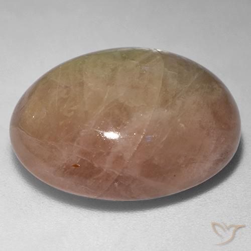 Saphir étoilé Doré orangé naturelle ovale, 29.51 ct, Opaque