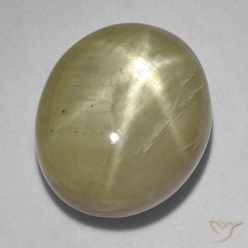 30.01ct Naturel Jaune doré Saphir étoilé, ovale, Opaque