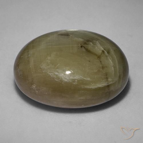 Saphir étoilé Or naturelle ovale, 34.69 ct, Opaque