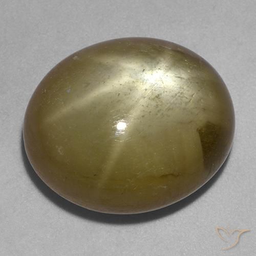 Saphir étoilé Or naturelle ovale, 28.69 ct, Opaque