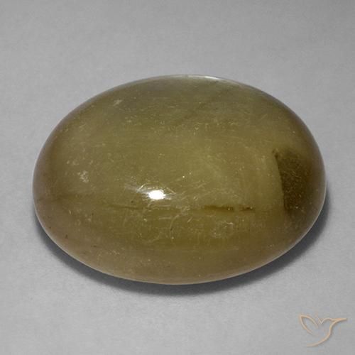 Saphir étoilé Or naturelle ovale, 28.69 ct, Opaque