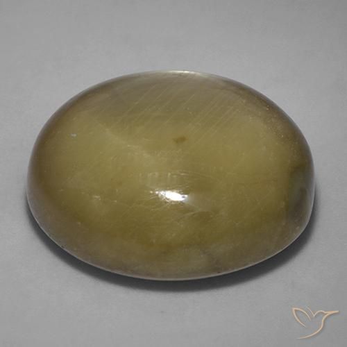 Saphir étoilé Or naturelle ovale, 76.37 ct, Opaque