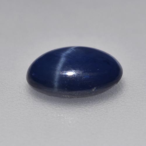 Saphir Étoilé Bleu crépuscule naturelle Coupe ovale, 0.98 ct, Translucide