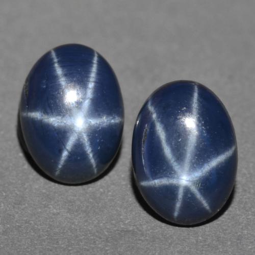 Achetez naturel 2,41ct bleue saphir étoilé gems, coupe ovale, en provenance madagascar chez gemselect. en stock, livraison internationale!