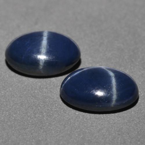 Achetez naturel 2,41ct bleue saphir étoilé gems, coupe ovale, en provenance madagascar chez gemselect. en stock, livraison internationale!