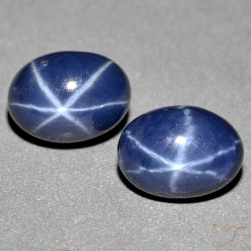 Achetez naturel 2,93ct bleue saphir étoilé gems, coupe ovale, en provenance madagascar chez gemselect. en stock, livraison internationale!