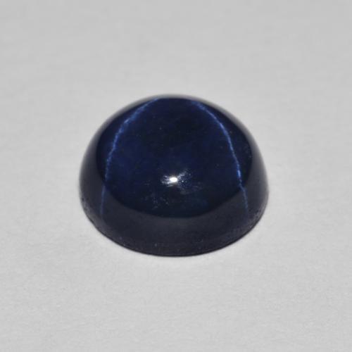 Saphir Étoilé Bleu marine naturelle Coupe roude, 2.23 ct, Opaque