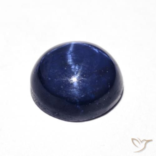 Saphir étoilé Bleu marine naturelle Tour, 4.73 ct, Opaque