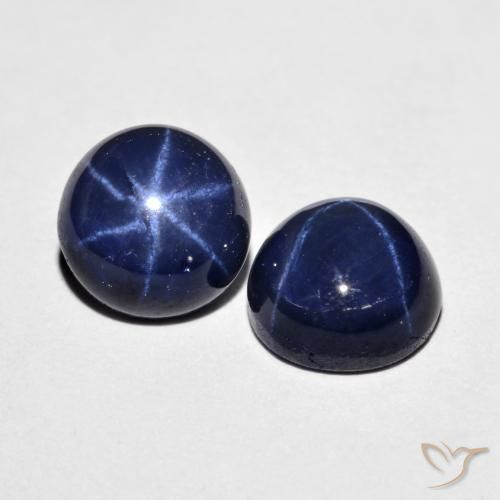 Shop natural 5.16ct Bleu marine Saphir étoilé gems, Tour, from Thaïlande at GemSelect. In stock, global shipping!