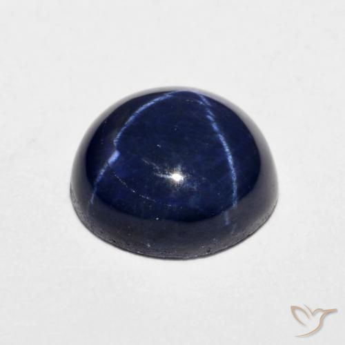 Saphir étoilé Bleu marine naturelle Tour, 4.46 ct, Opaque
