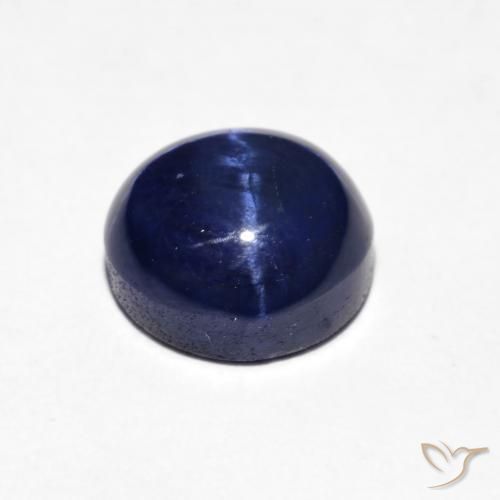 Saphir étoilé Bleu foncé naturelle Tour, 2.51 ct, Opaque