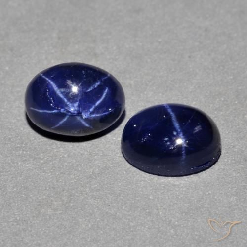 Shop natural 3.18ct Bleu marine Saphir étoilé gems, ovale, from Thaïlande at GemSelect. In stock, global shipping!
