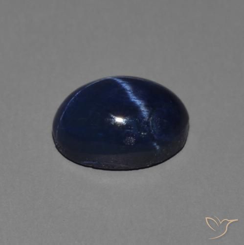 Saphir étoilé Bleu royal naturelle ovale, 1.56 ct, Opaque