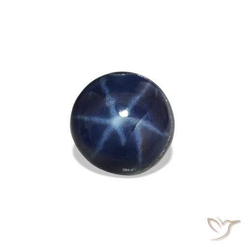 Saphir étoilé Bleu foncé naturelle Tour, 0.62 ct, Opaque