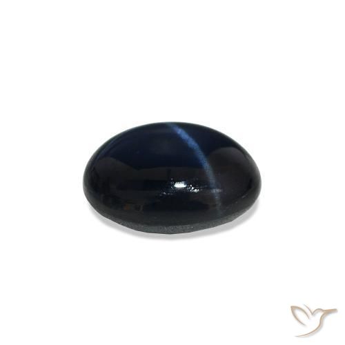 Saphir étoilé Bleu marine profond naturelle ovale, 1.15 ct, Opaque