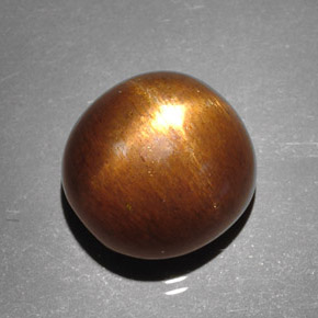 Pierre de soleil étoilée Brun doré naturelle Coupe ovale, 8.95 ct, Opaque