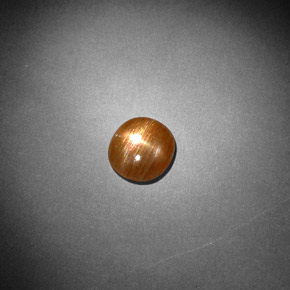 Pierre de soleil étoilée Brun doré naturelle Coupe ovale, 0.85 ct, Opaque