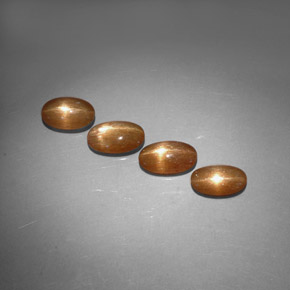 Achetez naturel ct marron pierre de soleil étoilée gems, transparent, en provenance inde chez gemselect. en stock, livraison internationale!
