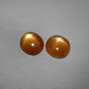 Achetez naturel ct Brun doré Pierre de soleil étoilée gems, Coupe ovale, En provenance Inde chez GemSelect. En stock, livraison internationale!