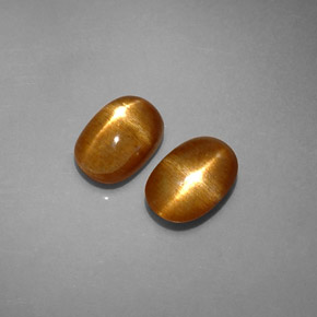 Achetez naturel ct marron pierre de soleil étoilée gems, coupe ovale, en provenance inde chez gemselect. en stock, livraison internationale!