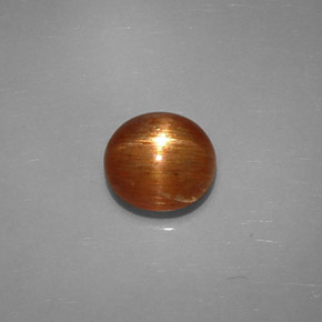Pierre de soleil étoilée Brun doré naturelle Coupe ovale, 1.77 ct, Opaque