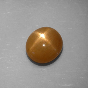 Pierre de soleil étoilée Brun doré naturelle Coupe ovale, 1.92 ct, Opaque