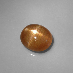 Pierre de soleil étoilée Brun doré naturelle Coupe ovale, 1.80 ct, Opaque