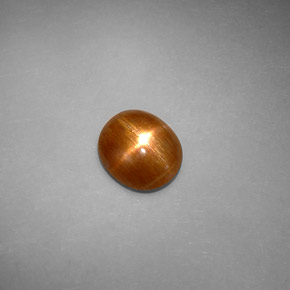Pierre de soleil étoilée Brun doré naturelle Coupe ovale, 1.59 ct, Opaque