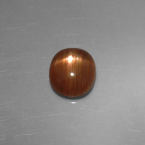 Pierre de soleil étoilée Brun doré naturelle Coupe ovale, 1.55 ct, Opaque