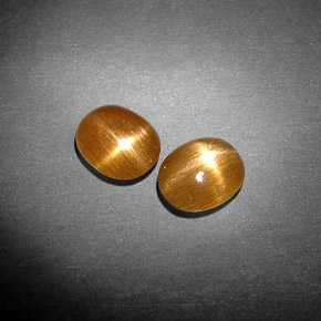 Achetez naturel ct marron pierre de soleil étoilée gems, coupe ovale, en provenance inde chez gemselect. en stock, livraison internationale!