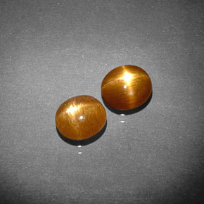 Achetez naturel ct marron pierre de soleil étoilée gems, coupe ovale, en provenance inde chez gemselect. en stock, livraison internationale!