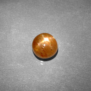 Pierre de soleil étoilée Brun doré naturelle Coupe ovale, 1.30 ct, Opaque