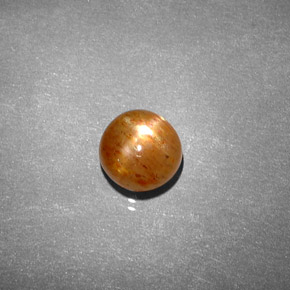Pierre de soleil étoilée Brun doré naturelle Coupe ovale, 1.30 ct, Opaque