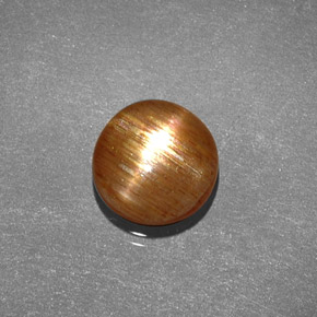 Pierre de soleil étoilée Brun doré naturelle Coupe ovale, 1.35 ct, Opaque