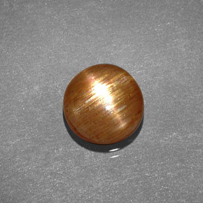 Pierre de soleil étoilée Brun doré naturelle Coupe ovale, 1.35 ct, Opaque