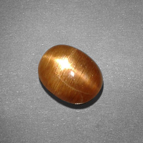 Pierre de soleil étoilée Brun doré naturelle Coupe ovale, 1.34 ct, IF