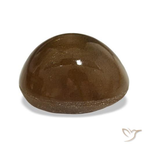 Pierre de soleil étoilée Brun moyen naturelle Coupe ovale, 13.45 ct, Opaque