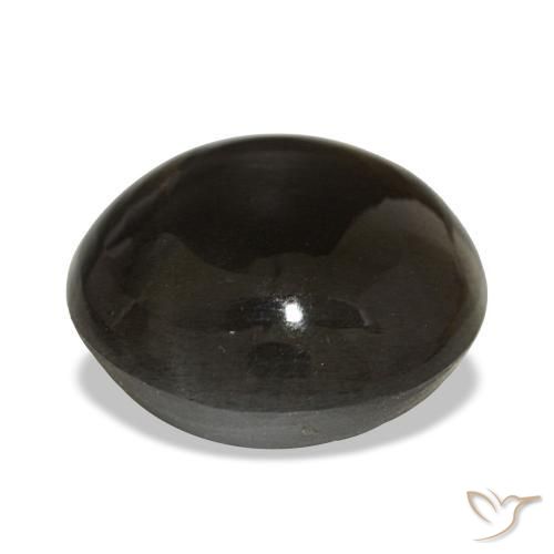 Pierre de soleil étoilée Brun chocolat naturelle Coupe roude, 9.08 ct, Opaque