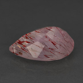 Quartz fraise rose naturelle transparent, 5,74 ct, transparent / translucide
