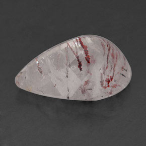 Quartz fraise rose naturelle transparent, 5,70 ct, transparent / translucide