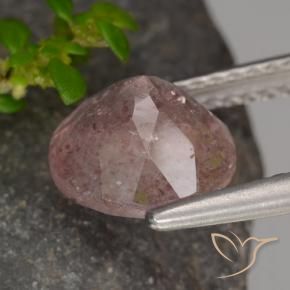 Quartz Fraise Rose clair naturelle Tour, 1.90 ct, Translucide