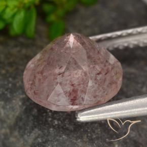 Quartz Fraise Rose clair naturelle Tour, 1.98 ct, Translucide