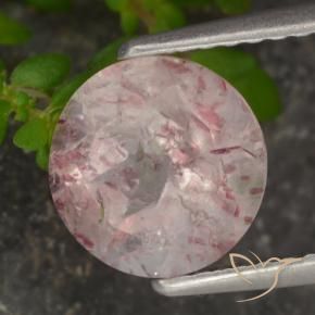 Quartz Fraise Rose clair naturelle Tour, 1.72 ct, Translucide