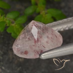 Quartz Fraise Rose clair naturelle Tour, 1.72 ct, Translucide