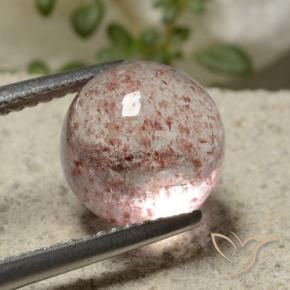 Quartz fraise Rose clair naturelle Tour, 4.46 ct, Translucide