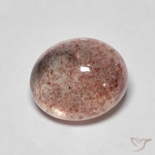 4.37ct Naturel Rose clair Quartz fraise, ovale, Translucide