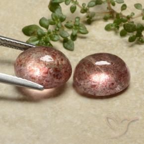 Shop natural 7.17ct Rose Quartz fraise gems, ovale, from Russie at GemSelect. In stock, global shipping!