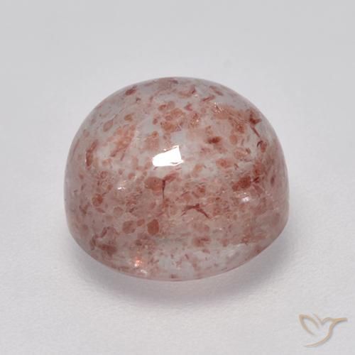Quartz fraise Rose moyen naturelle Tour, 3.06 ct, Transparent
